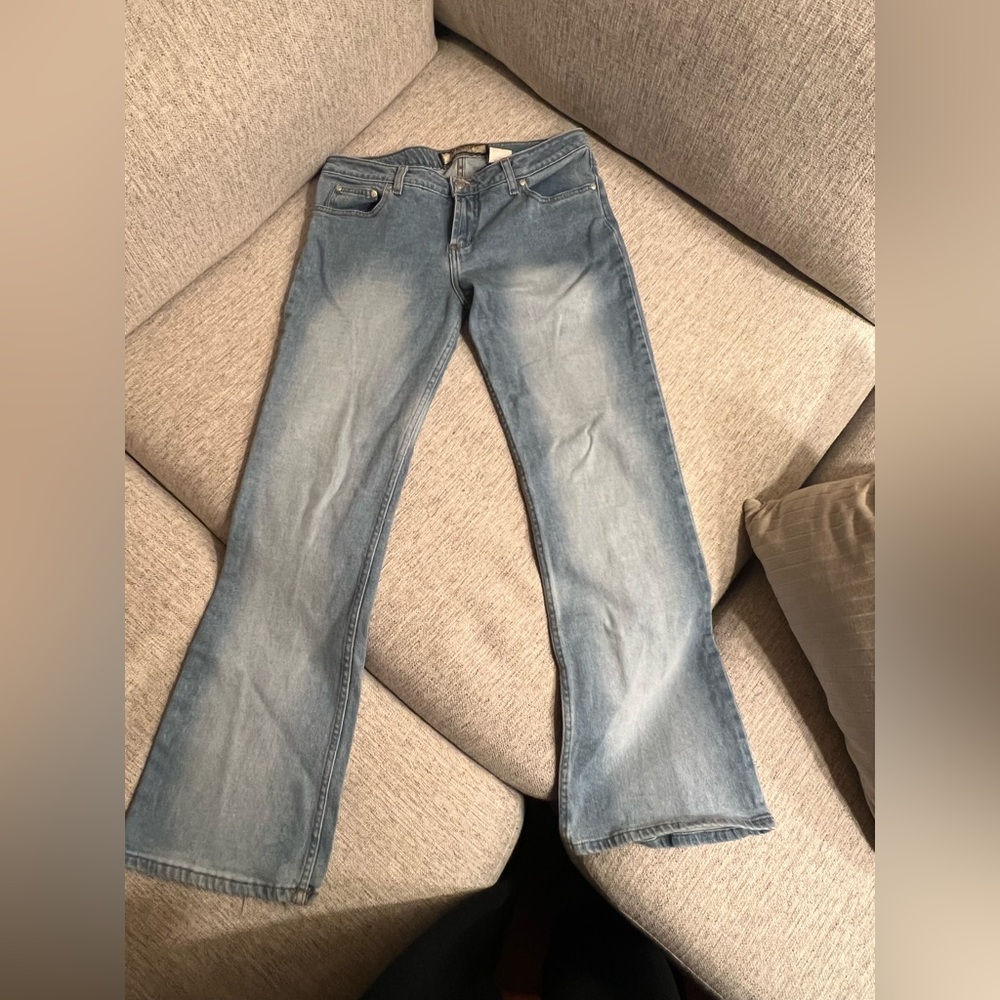 Paris Blues Light Blue Flare Jeans